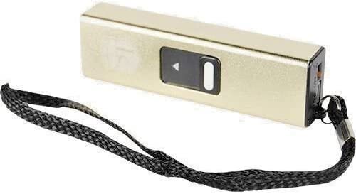 Slider 3 Million Volt Mini Stun Gun Flashlight Gold