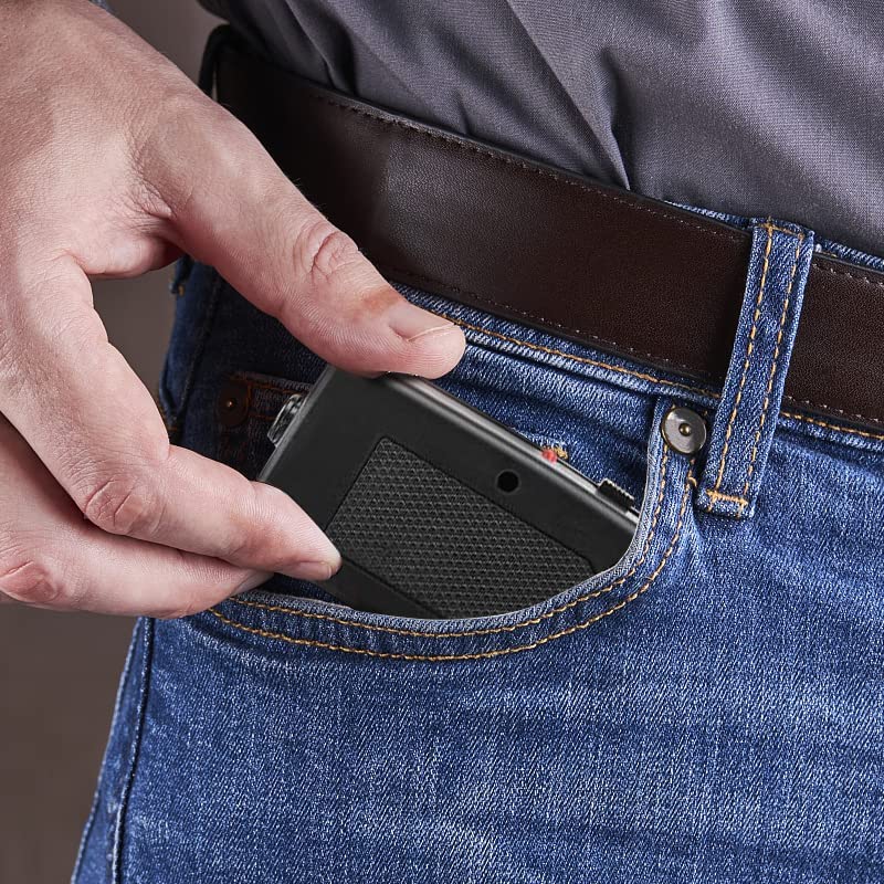 MVQQ Safety Remote Electric Shock Stun Gun Self-Defense Tools Remote Distance Electric Shock Selfdefense Outdoor Rechargeable